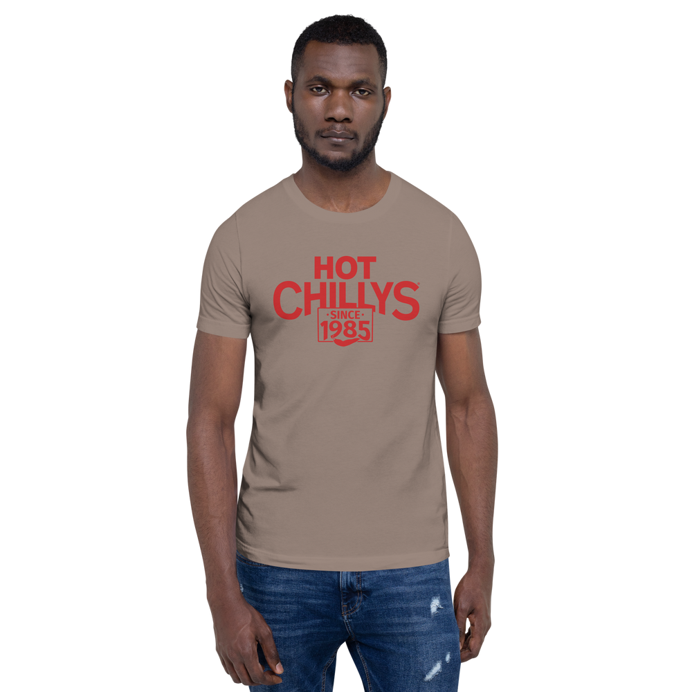 
                  
                    Hot Chillys Text Logo Tee#color_pebble
                  
                