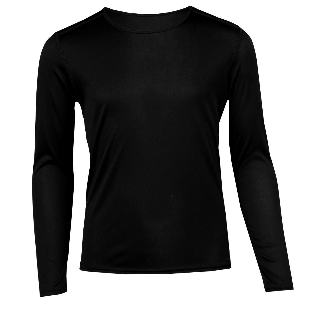 Hot Chillys Bi Ply Crew Kids Black Medium Thermal Base Layer main image 0