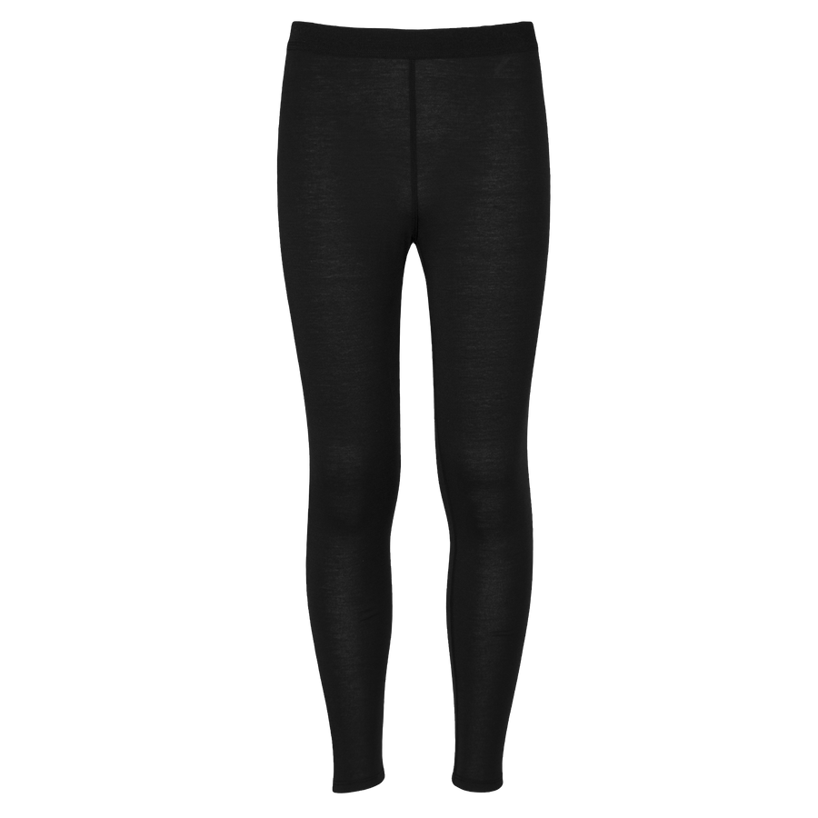 Hot Chillys youth thermal leggings in black for warmth and comfort during cold weather