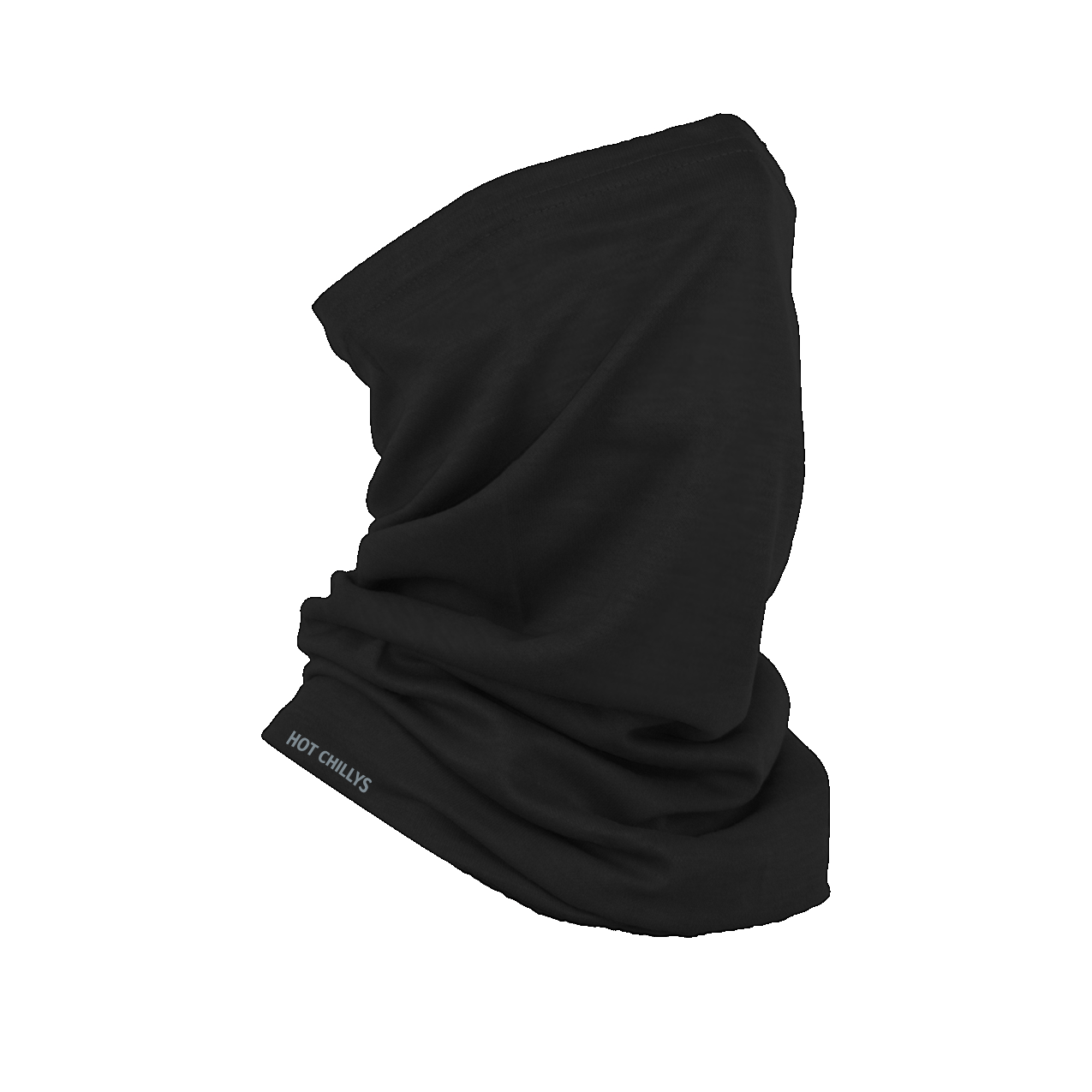 Hot Chillys Adult Micro-Elite Chamois Neck Gaiter - Black
