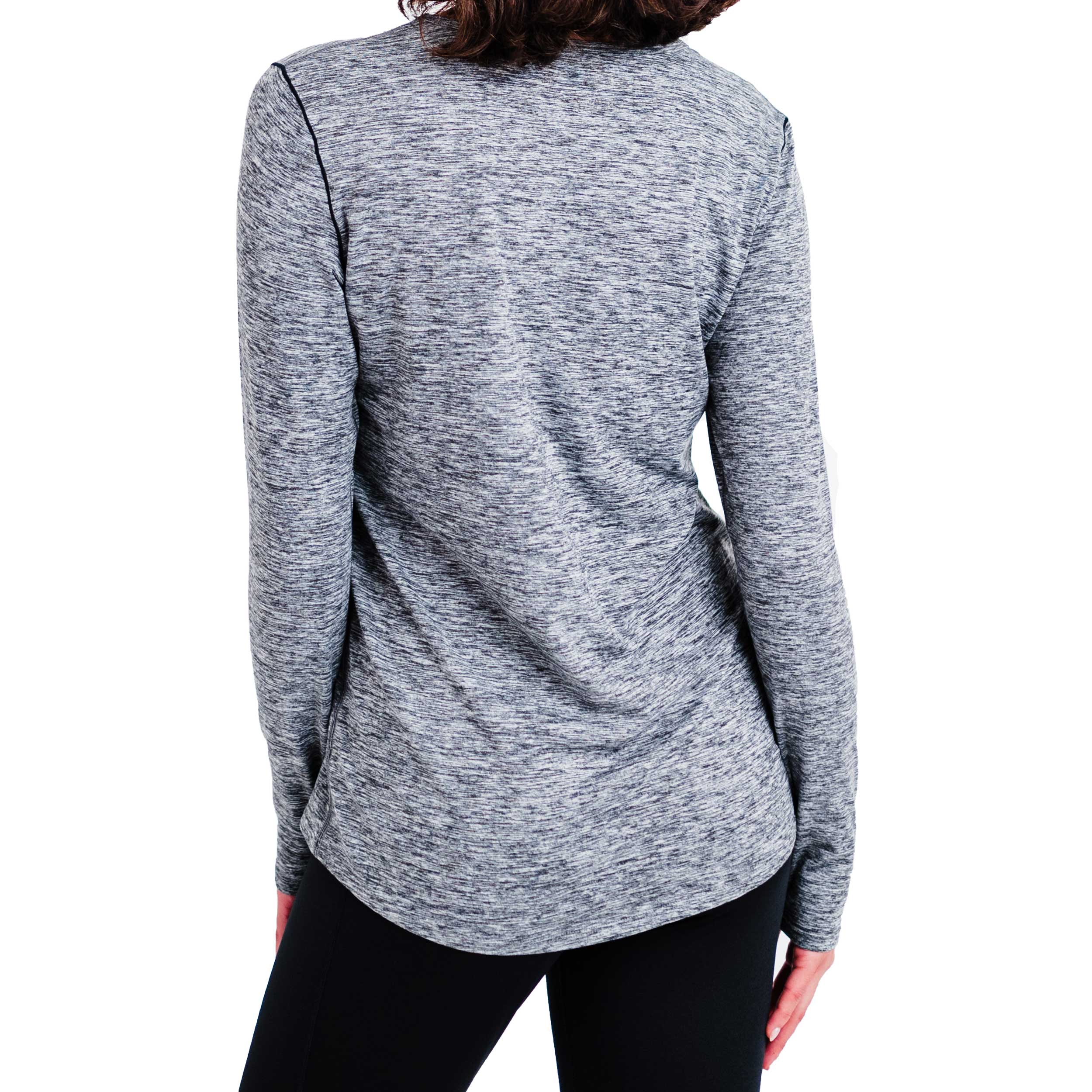 Women's Clima-Tek Crewneck - Grey Heather – Hot Chillys