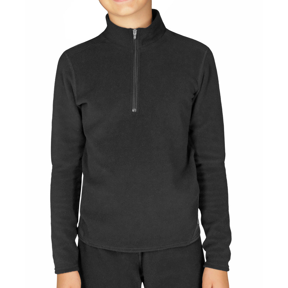
                  
                    Hot Chillys Youth La Montaña Zip-T - Black/Black
                  
                