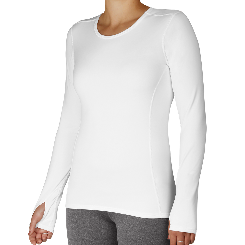 
                  
                    Women's Micro-Elite Chamois Crewneck#color_white
                  
                