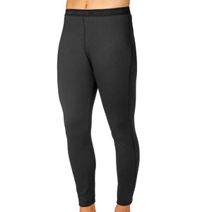 Hot Chillys women's thermal leggings in black for warmth and comfort during cold weather activities